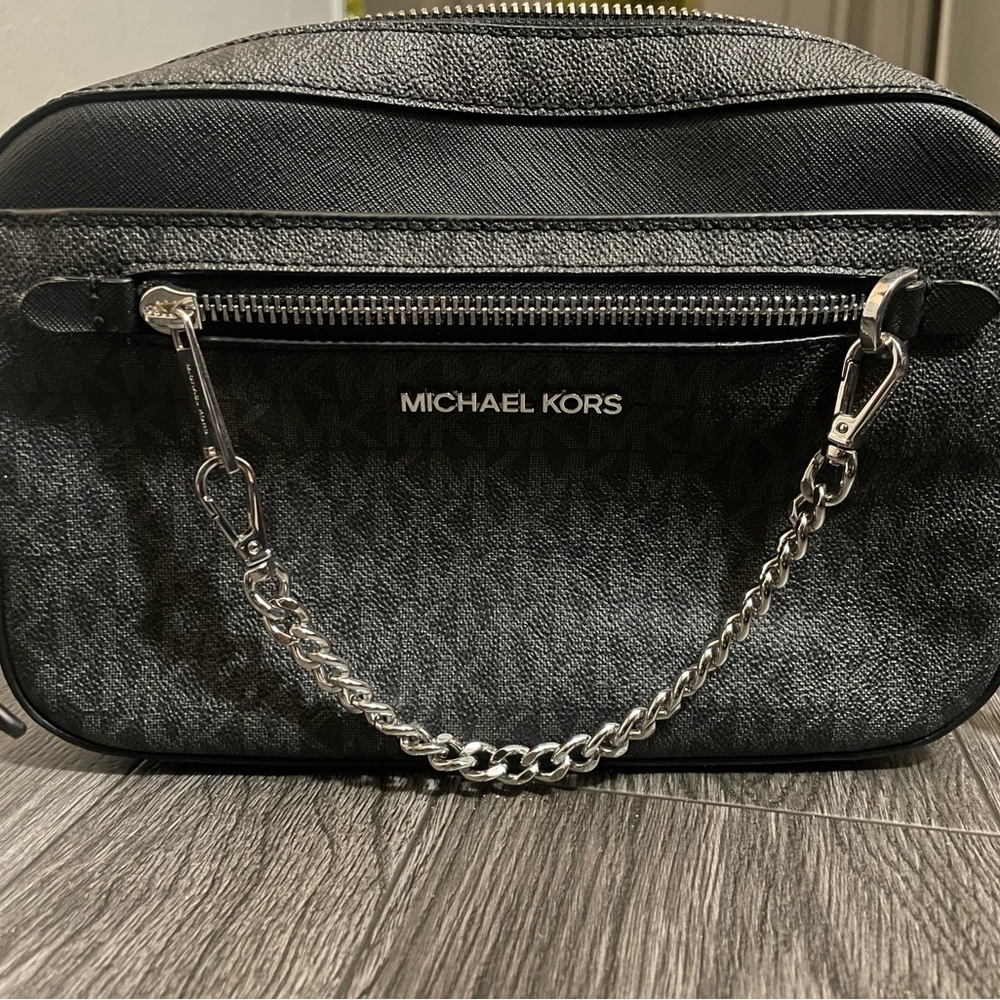 Authentic Michael Kors Black Logo Purse